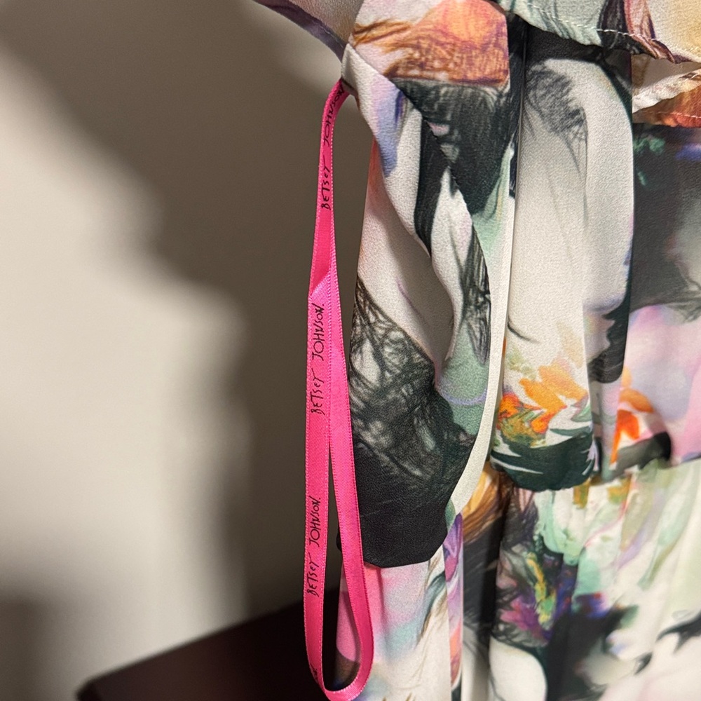 Betsey Johnson Multicolor Floral Maxi Dress - Picture 3 of 4